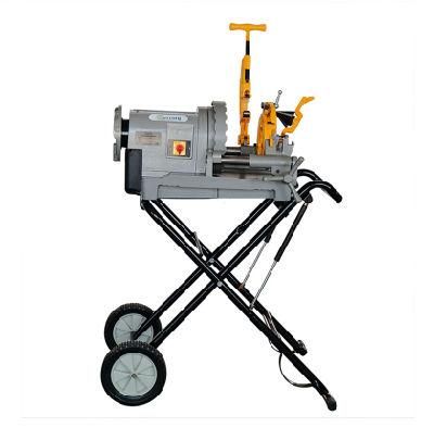 Electric Pipe and Bolt Threading Machine for 3 Inch Pipes