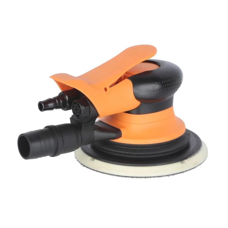 6inch 150mm Pneumatic Random Orbital Sander Orbit 5mm Central Vacuum Air Sander Power Orbital Sanding Machine