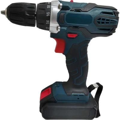 21V Li-ion 2.0ah Power Battery Impact Drill Machine Cordless Drill