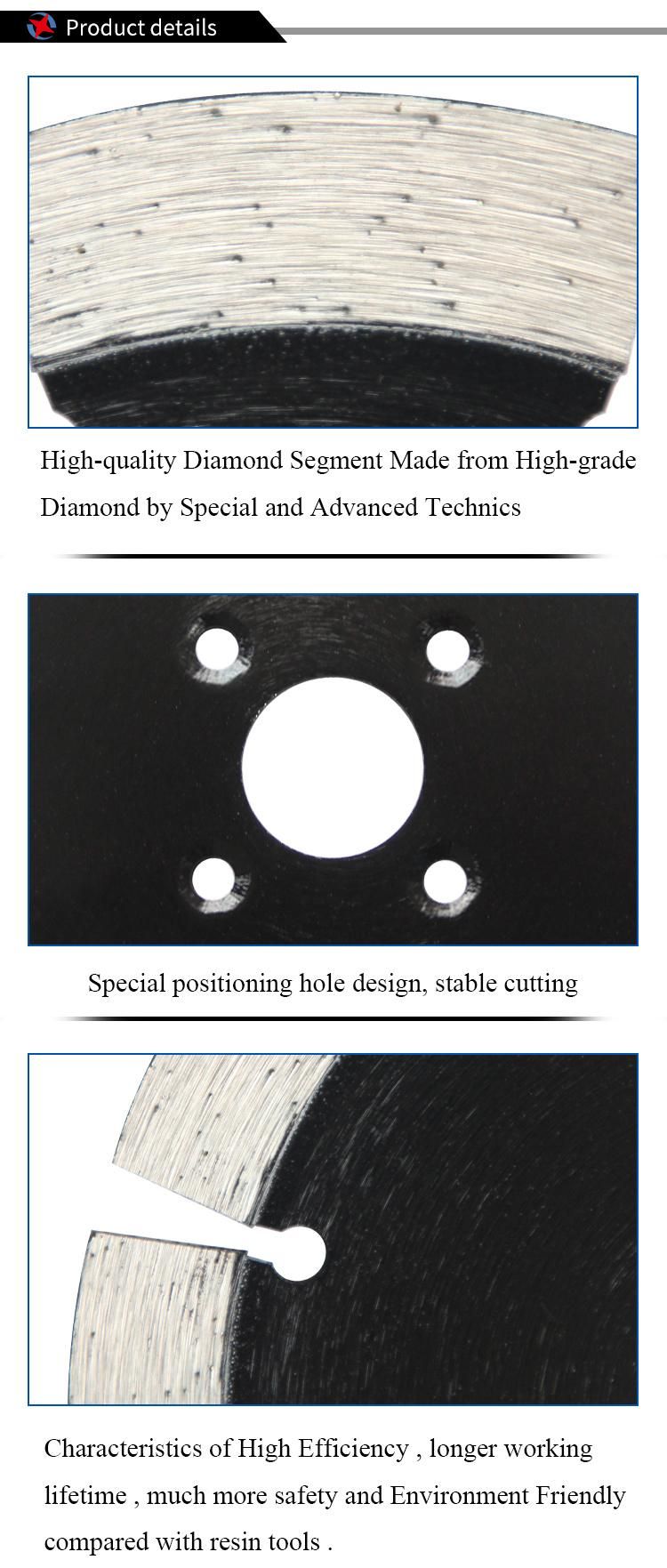 Ceramic and Tile and Marble Cutting Super Thin Diamond Cutting Wheels for Hand-Held Angle Grinder