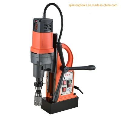 Xd2-32b* Portable Multifunctional Mag Drill Press Plastic Frame Magnetic Press Machine 1800W/32mm Magnetic Drill