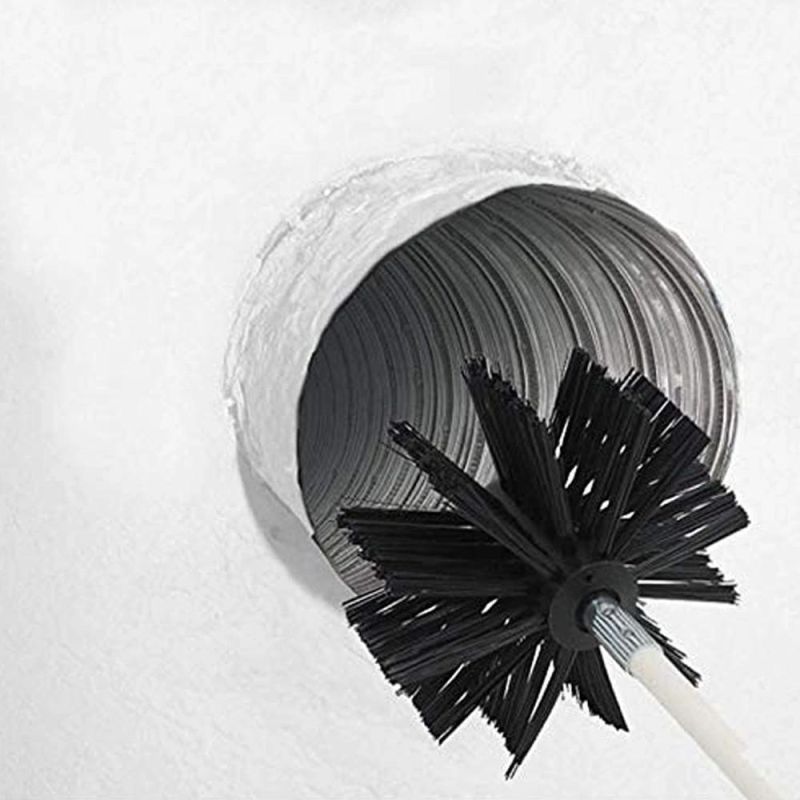 Pipe Brush Set 24 Inch Chimney Brush Dryer Electric Flue Brush