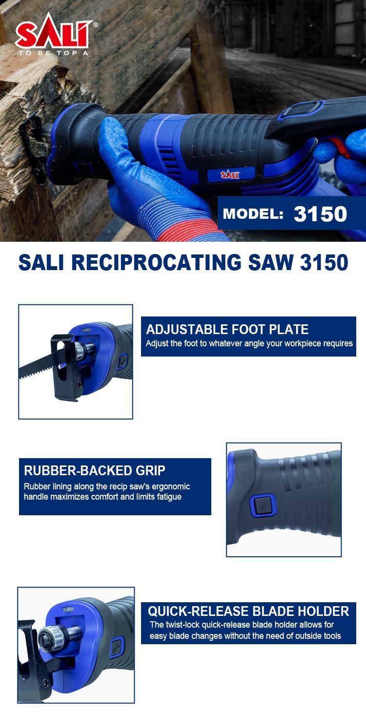 Sali 22mm 900W 0-180° Professional Quality Reciprocating Saw