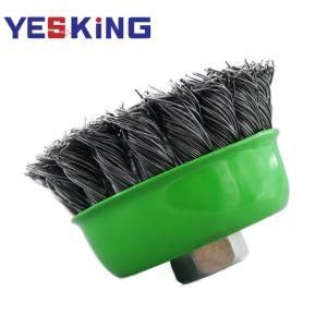 Colourful Steel Wire Chimney Cleaning Brush Angle Grinder Polishing Pad