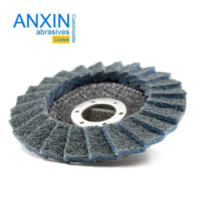 125*22mm Quality T29 Bbl Surface Conditioning Flexable Flap Disc