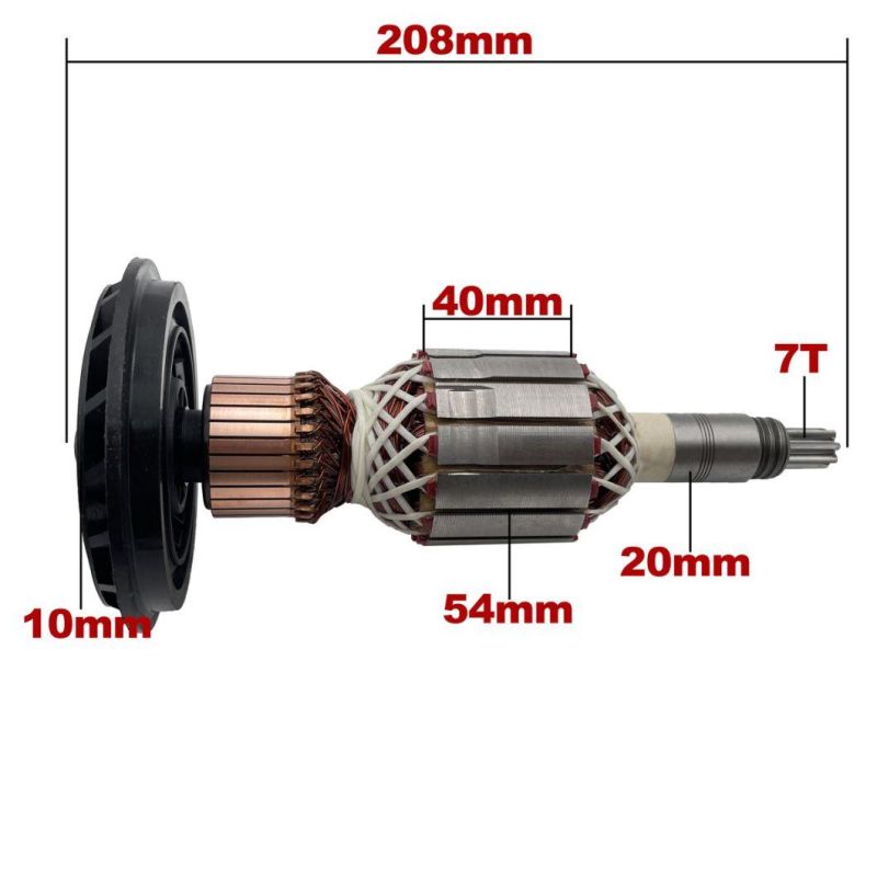 AC110V 220V-240V Armature Rotor Anchor for Bosch Demolition Hammer