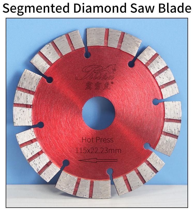 Pilihu High Quality Disc Diamantado Segment Best Diamond Cutter Blades for Stone Cutting