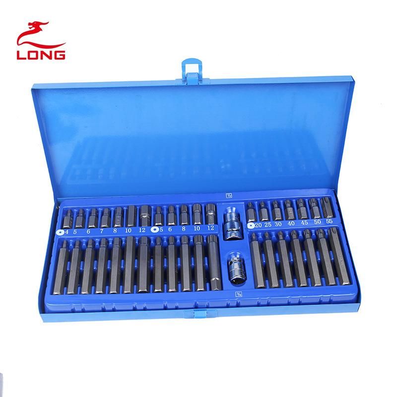 S2 Material Single End Screwdriver Bits Brown Finishing Insert Bits