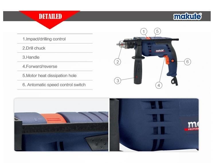 13mm Makute 810W Impact Drill (ID003)