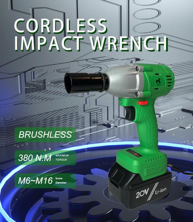 Libite 430nm High Torque Cordless Brushless Impact Wrench