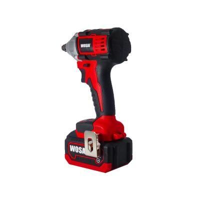 Wosai 18V 1/2 Cordless Impact Wrench with 3000ah 4000ah 6000ah Lithium Battery
