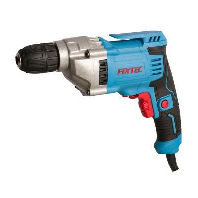 Fixtec Industrial Quality Electric Drill Power Tools 10mm Keyless Chuck 550W Electric Hand Drill