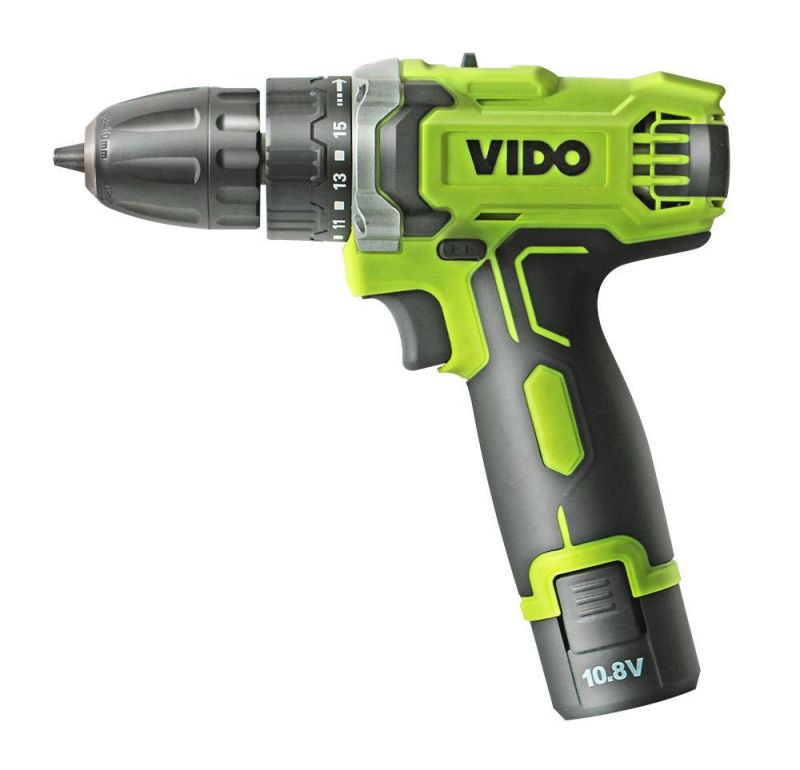 Hot Sale New Vido Power Tools Lithium Cordless Drill Wd040210120