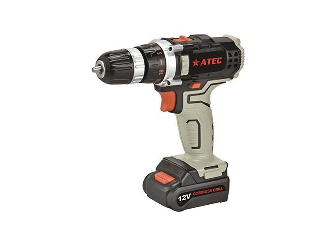 12V Rechargeable Electric Hand Power Tools Cordless Drill (AT7512)