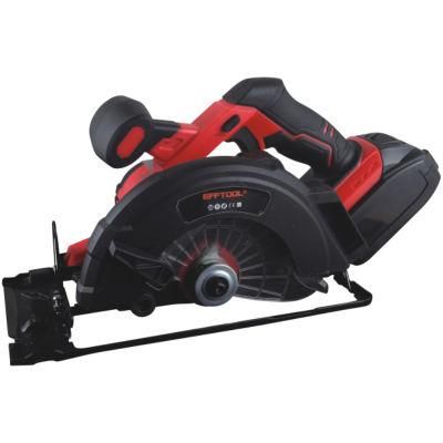 Efftool Professional Power Tool 18V Blade 165mm 3800rpm Cordless Circular Saw with Lithium Battery