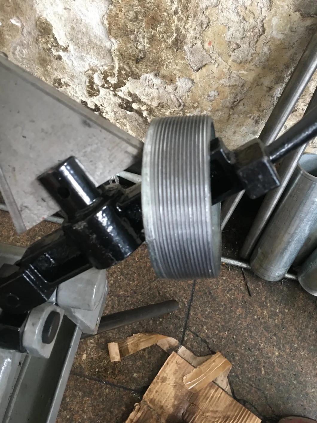 1/2"- 4" Professional Rex Model Japan High Efficient Type Gear Box Divide Motor Pipe Threading & Cutting Machine