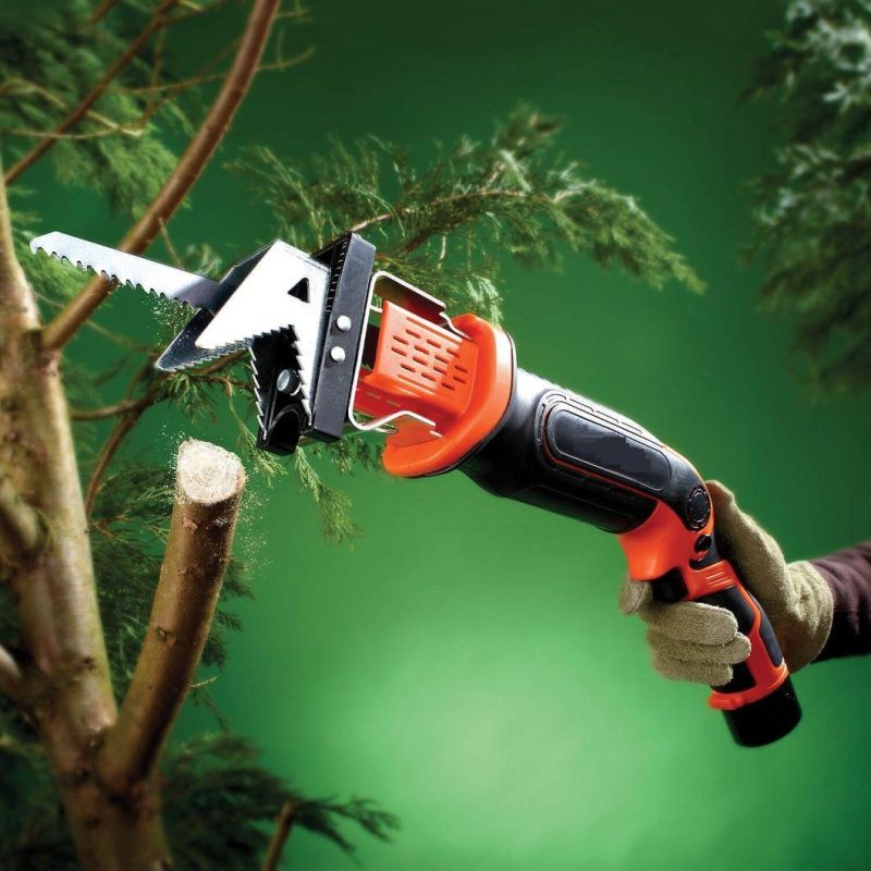 DC12V Max-Li-ion Battery-Cordless/Electric-Garden/Farm/Agricultural-Tree/Wood/Branches-Cutting Power-Tool Machine-Reciprocating-Saw