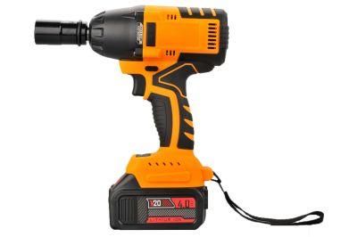 Youwe Power Tools Wholesale 20V 1/2 Power Battery Cordless Electric Impact Torque Wrench