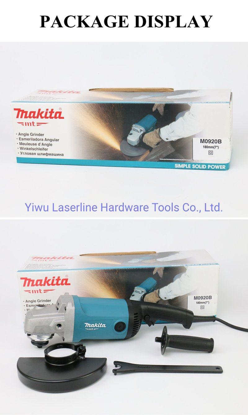 Original Makita M0921b Angle Grinder 230mm Metal Grinding and Cutting Machine 2000W Stronger Power Angle Grinder