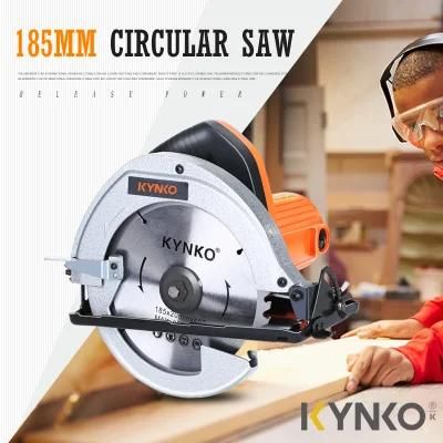 Kynko Professional Electric Circular Saw, 900W/185mm Circular Saw for Wood Cutting