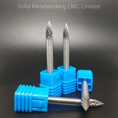 Carbide burrs with high performance for deburring
