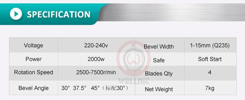 Multifunctional Portable Manual Plate Hole Deburring Process Pipe or Plate Beveling Machine