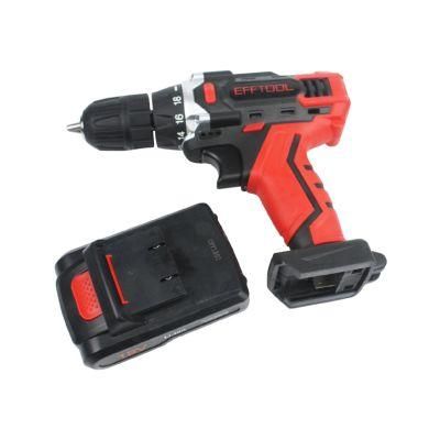Efftool Lh-1839 Power Tool Set Multi-Functional Drill Machine Electric Screwdriver
