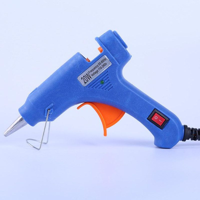20W Hot Melt Glue Gun with Switch and Bracket