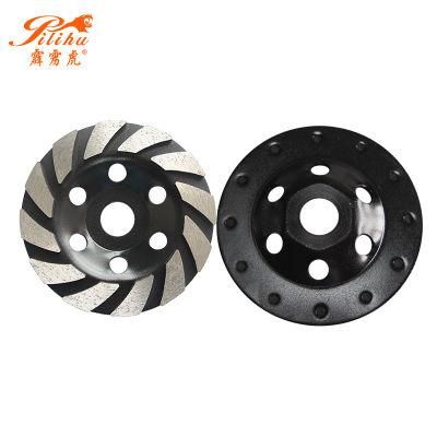 90-180mm Segmented Turbo Rim Diamond Grinding Cup Wheel