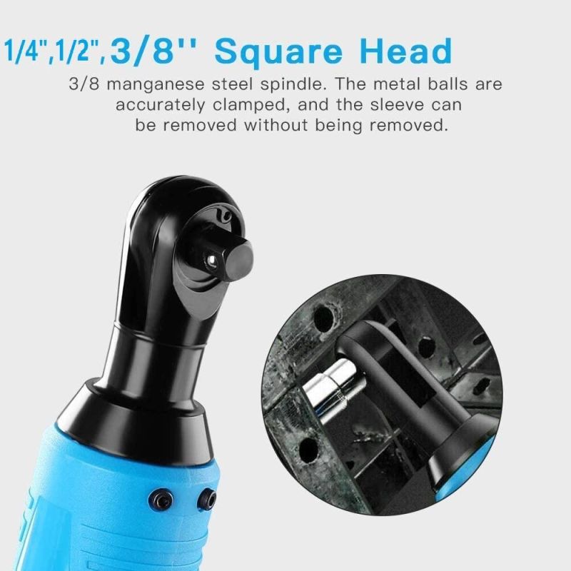 Battery Compatible Electric Cordless Ratchet Wrench Power Tool