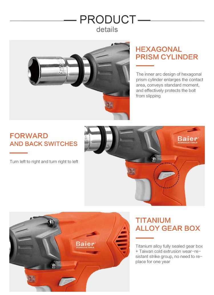 18V 3000mAh Classic Cordless Impact Wrench / Competitive Price