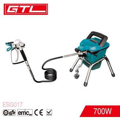 Electric Power Tools High Pressure Painting Tools Sprayer PRO-Airless Spray Gun (ESG017)