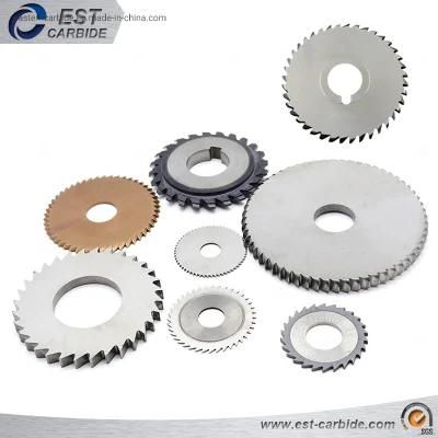 Solid Carbide Circular Saw Blade for Metal Cutting