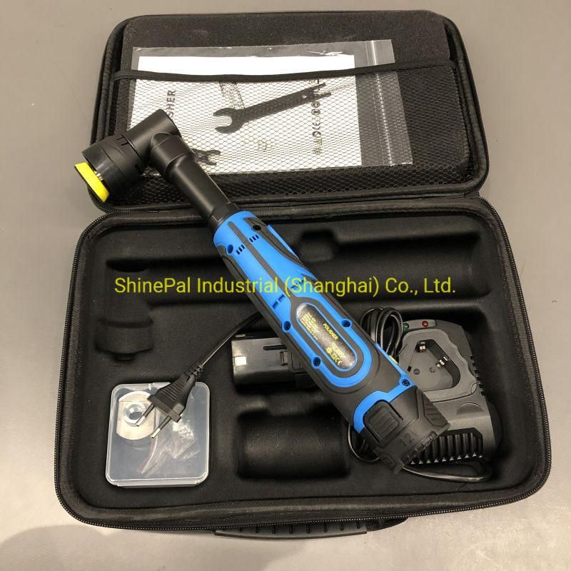 Cordless Brushless Dual Action Random Orbital Car Polisher Power Tool Set