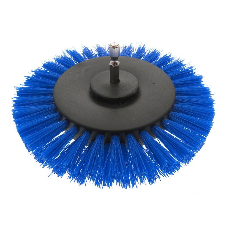 3.5 Inch Blue Electric Drill Gap Brush Kitchen Floor Gap Cleaning