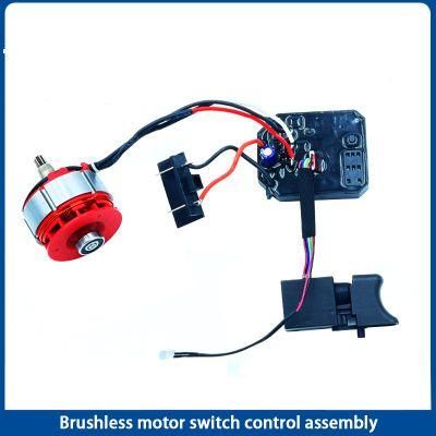 Electric Wrench Brushless Motor Assembly, Control Board a Set 4PCS