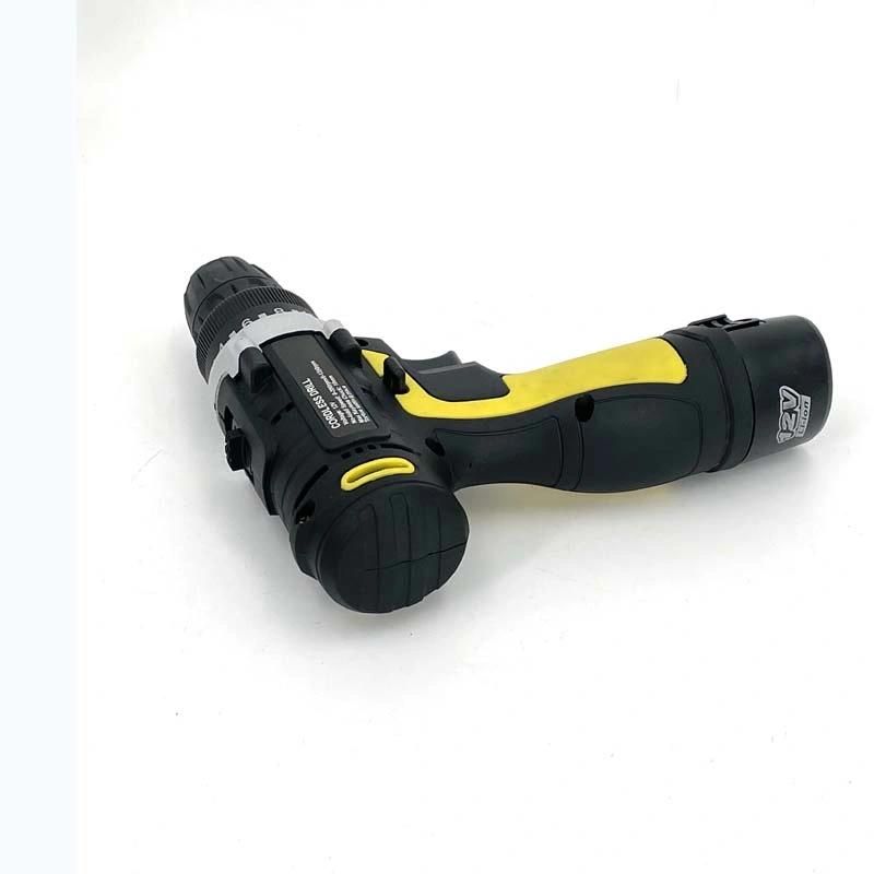 Cg-2004yellow Double Speed 12V 16.8V 21V Li-on Lithium Battery Professional Manufacturer Hand Rechargeable Forward and Reverse Impact Cordless Drill