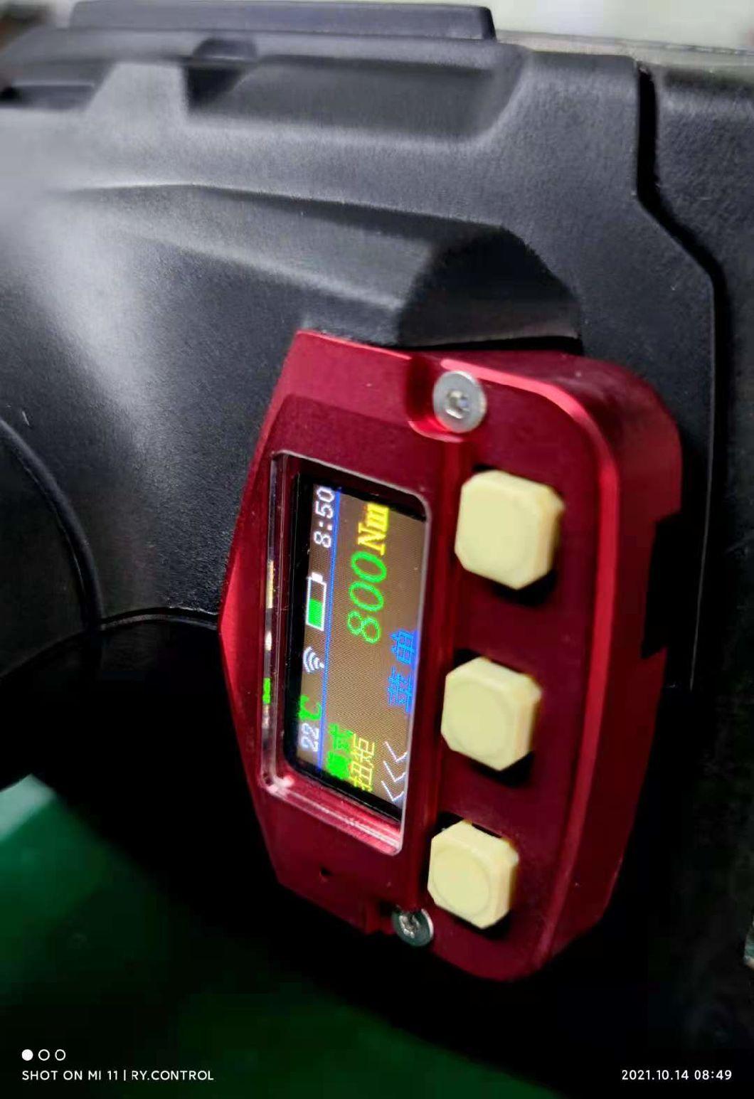Brushless Battery Torque Wrench Battery Key with Small Screen Brdc-S