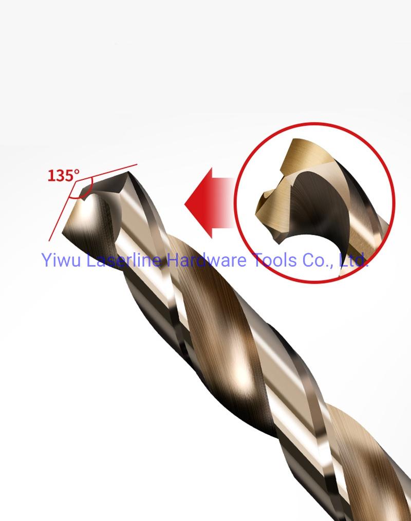 Heavy Duty Drill Bit for Cast Iron, Heat-Treated Steel, Stainless Steel