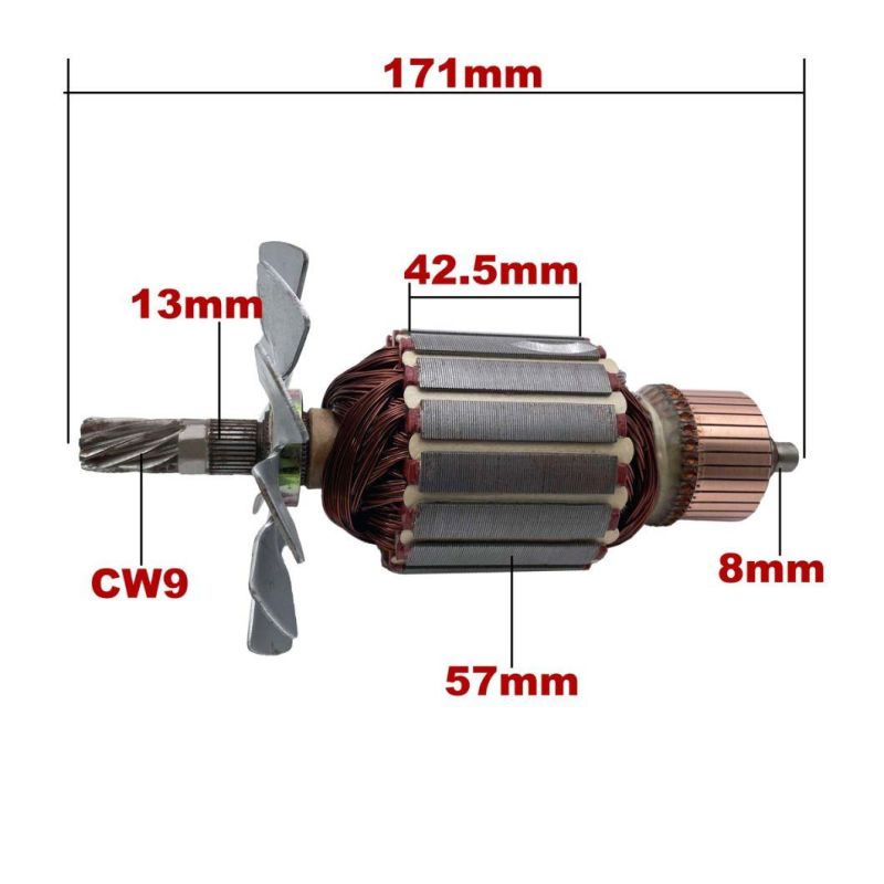 AC220V-240V Armature Rotor Anchor Replacement for Bosch Circular Hand Saw