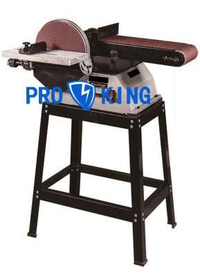Bench Belt Disc Sander Iron Base with Stand Alu. Table Sturdy Industry Use