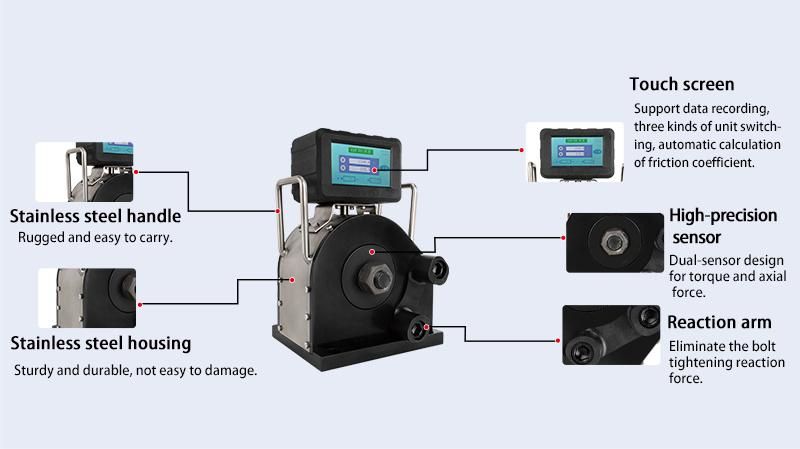 China Factory Electric Tension Torque Calibrator, Test Bolts