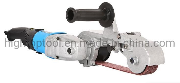 Long Arm Metal Stainless Steel Pipe Tube Surface Finishing Belt Sander Polisher Grinder Sanding Polishing Machine