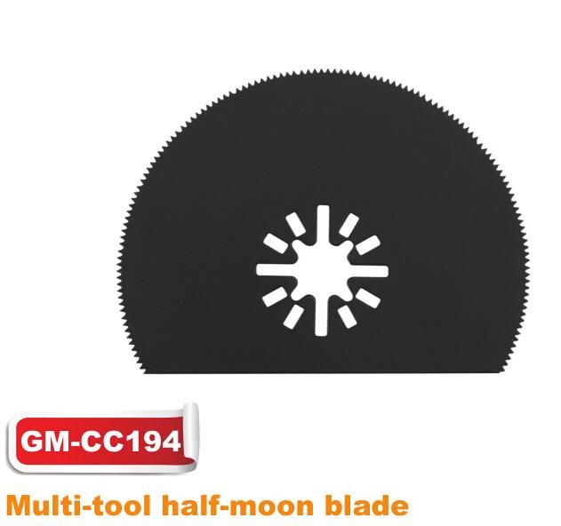 Half Moon HSS Multi Tool Saw Blade Oscillating Blades Multi Blades