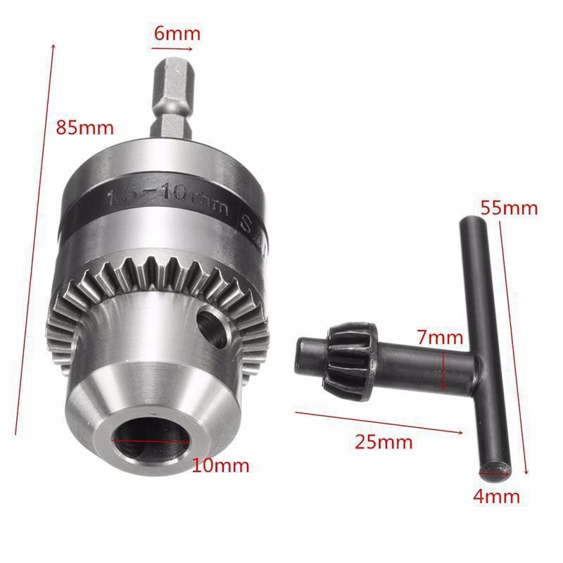 Key Type Drill Chuck with Light Duty (SED-DC-KL)