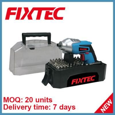 Fixtec Power Tool 4.8V Cordless Screwdriver with Ni-CD Battery