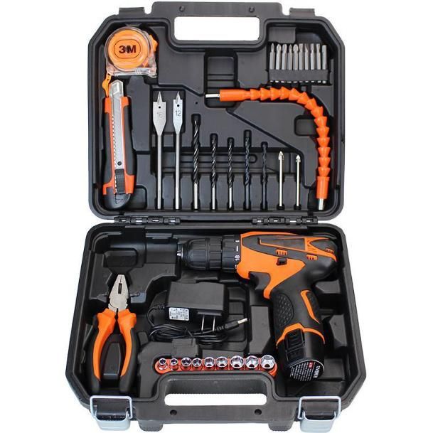 Quality Power Tools 2-Speed Lithium Battery Drill Driver 12V Cordless Drill