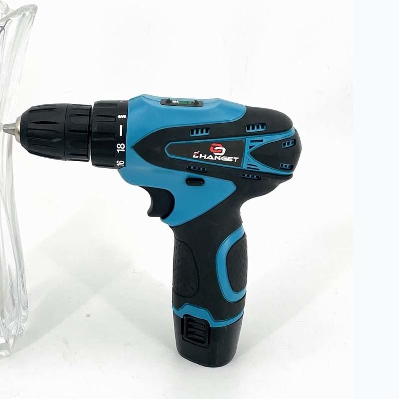 12V 16.8V 21V Li-on Lithium Battery Professional Manufacturer Hand Rechargeable Double Speed Cordless Drill