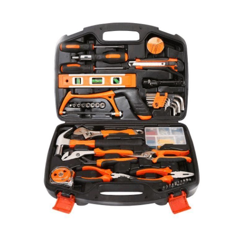 Professional Electric Power Combo Household Tool Set, Tool Set with Cordless Power Drill