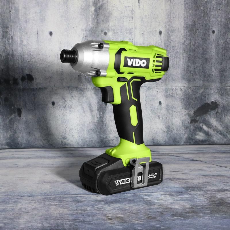 Vido 18V Lithium Impact Driver with Battery Charger